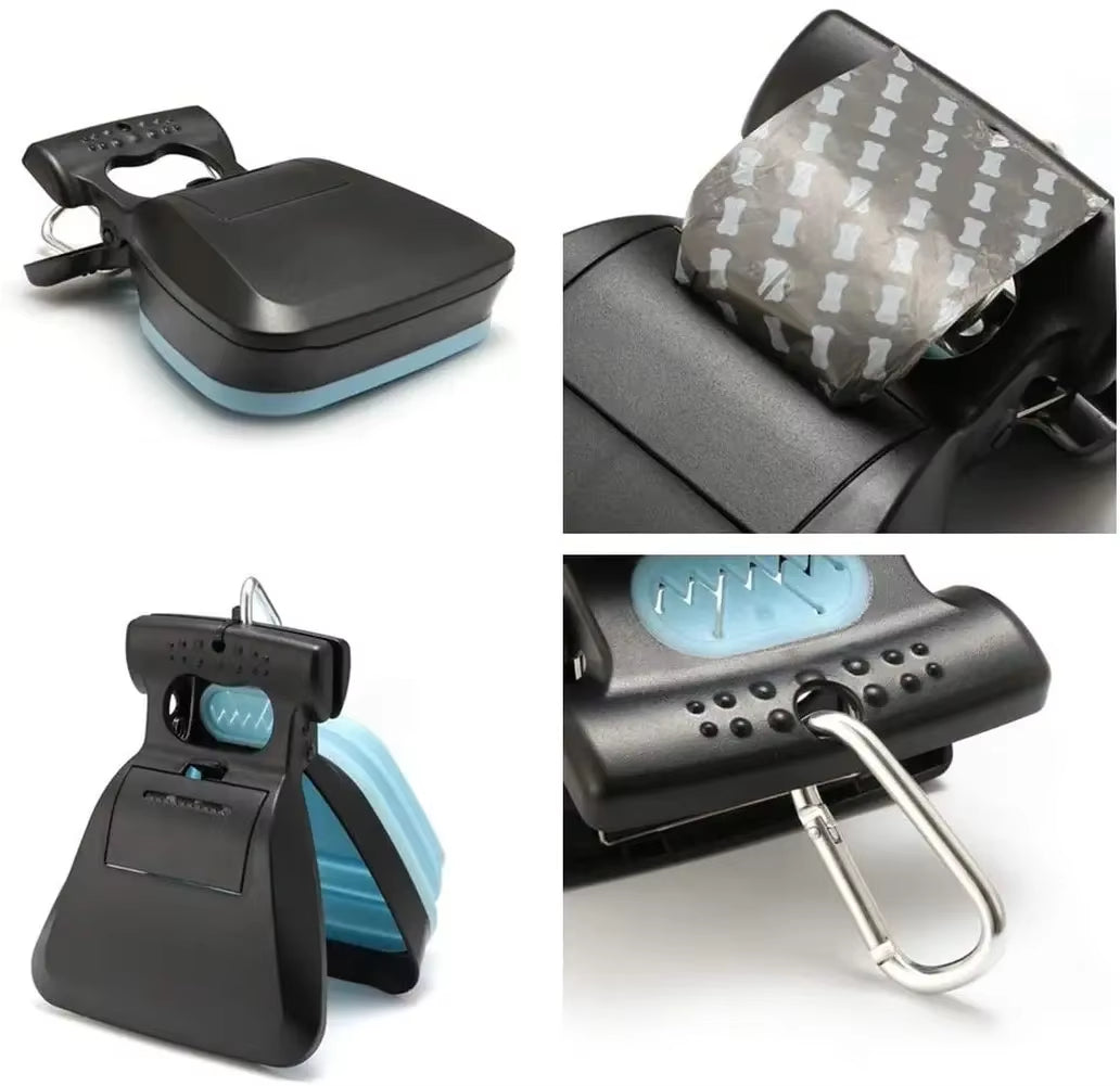 Portable Dog Poop Scoop with Eco-Friendly Bags