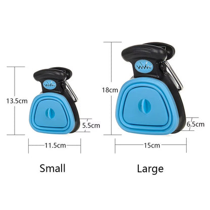 Portable Dog Poop Scoop with Eco-Friendly Bags