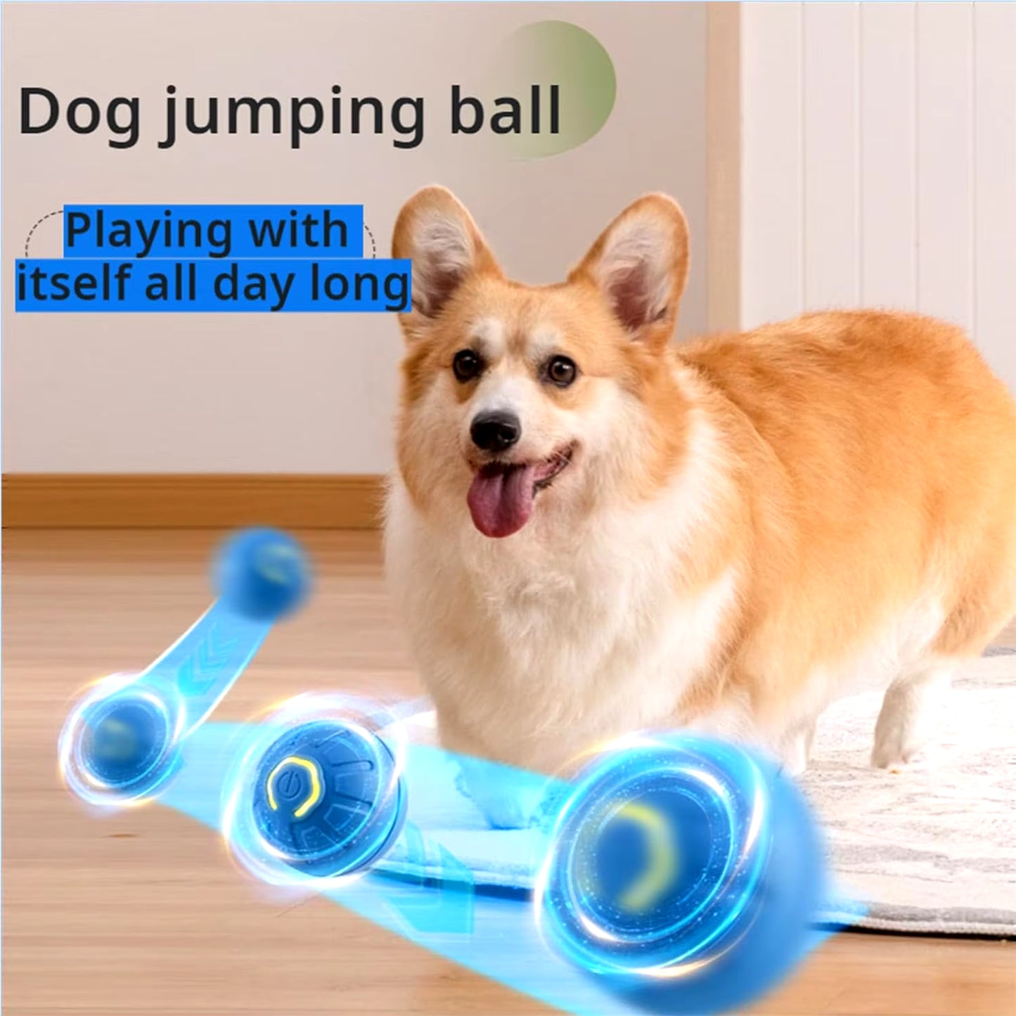 Automatic Vibrating Ball - Interactive Toy for Dogs & Cats
