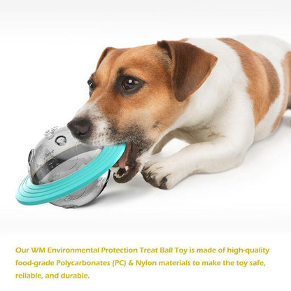 Interactive Pet Treat Dispenser Ball