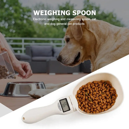 Digital Pet Food Scoop & Scale with LED Display