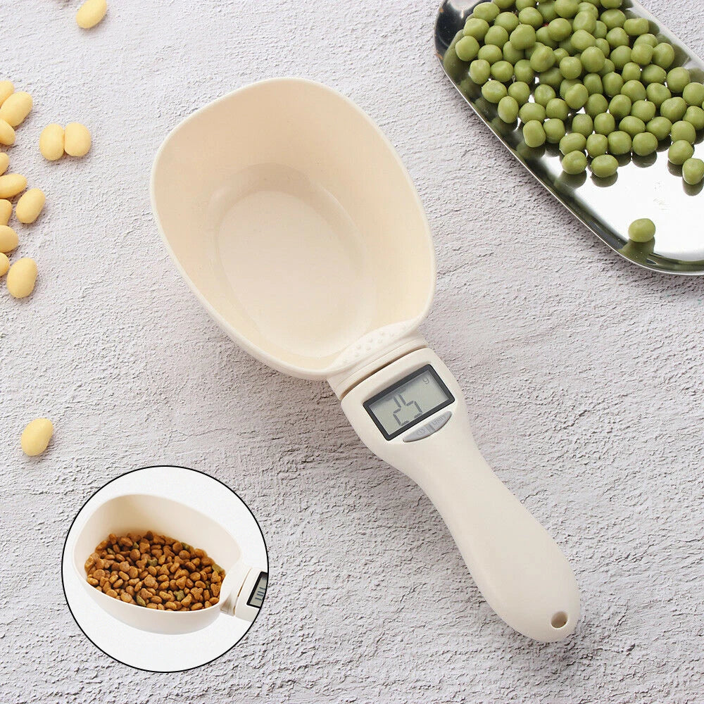 Digital Pet Food Scoop & Scale with LED Display
