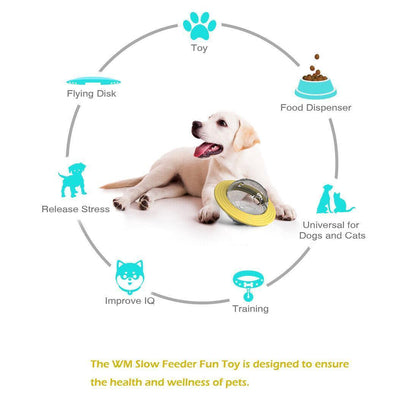 Interactive Pet Treat Dispenser Ball