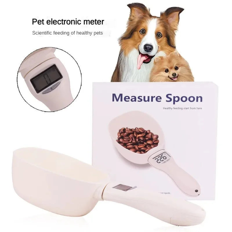 Digital Pet Food Scoop & Scale with LED Display